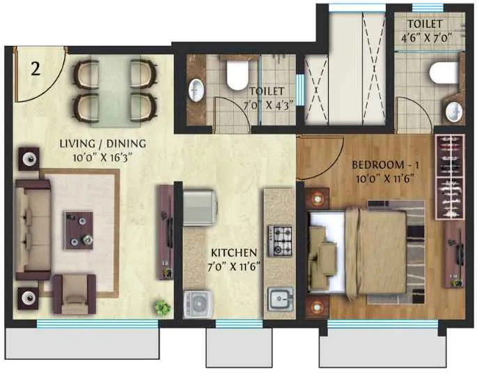 2 BHK